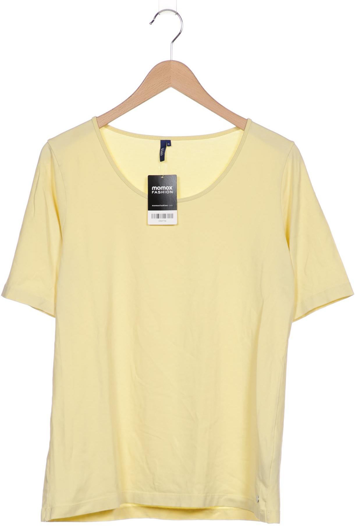 

CECIL Damen T-Shirt, gelb