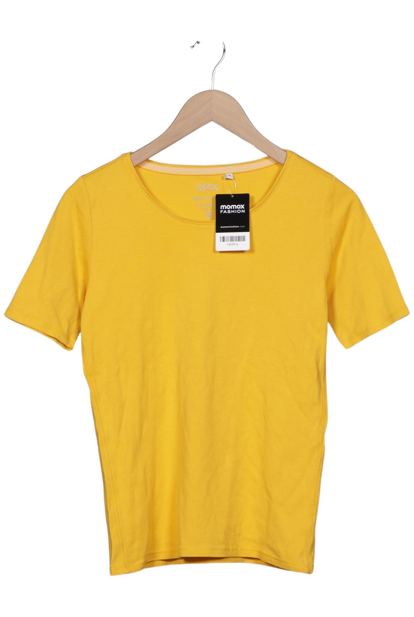 

Cecil Damen T-Shirt, gelb, Gr. 36