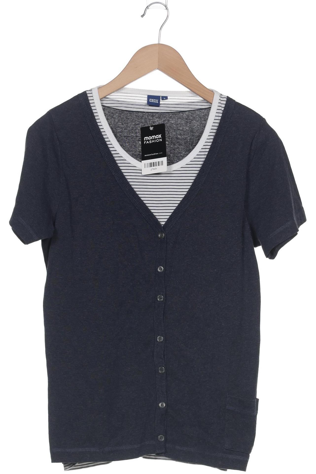 

Cecil Damen T-Shirt, marineblau, Gr. 42