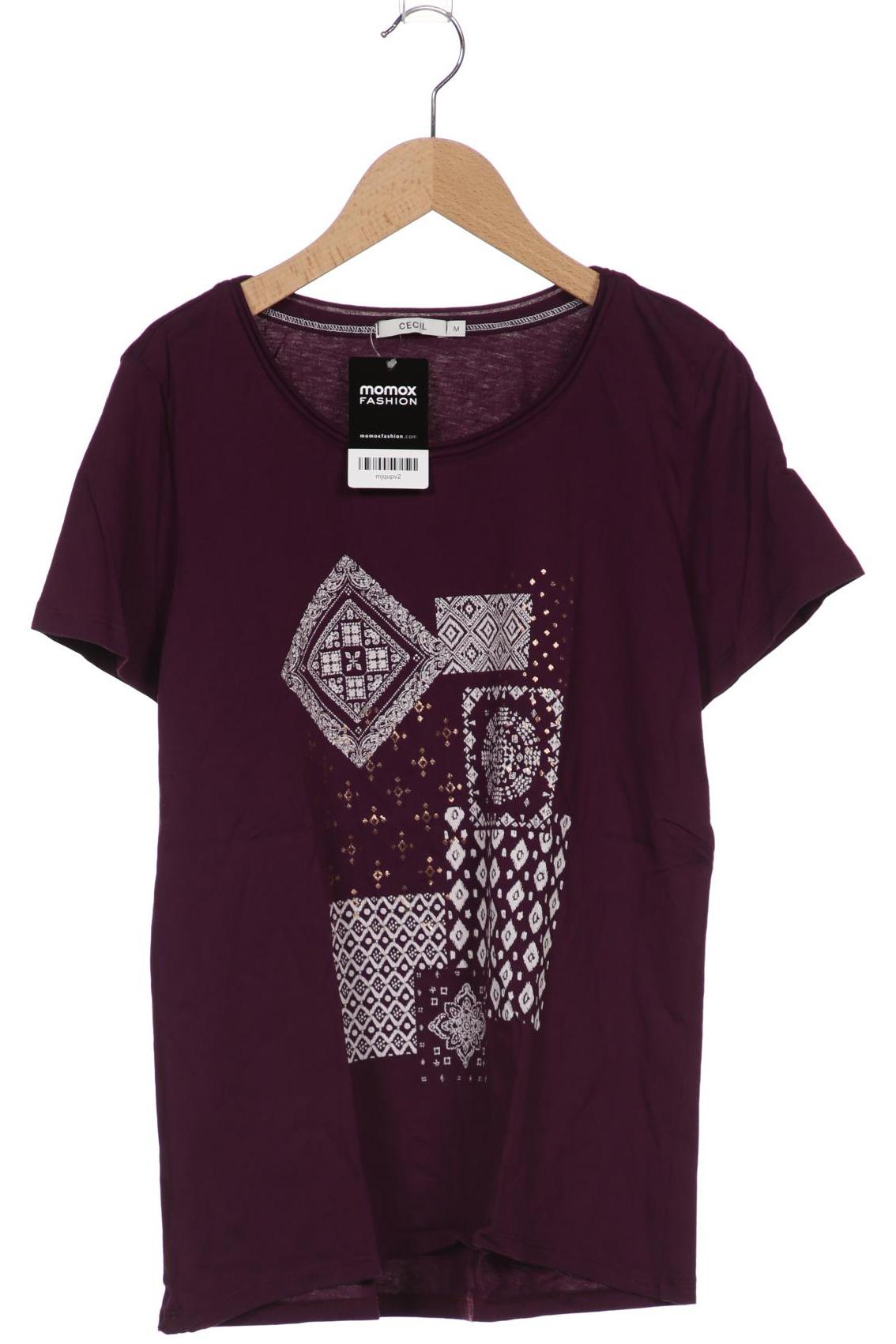 

CECIL Damen T-Shirt, bordeaux