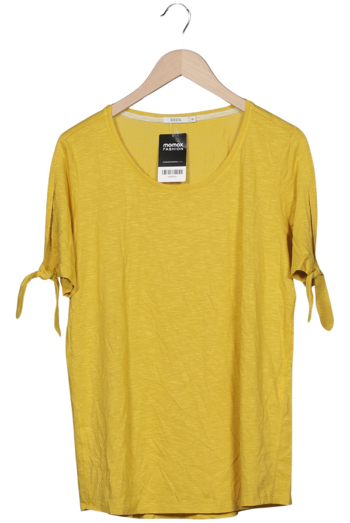 

Cecil Damen T-Shirt, gelb, Gr. 44