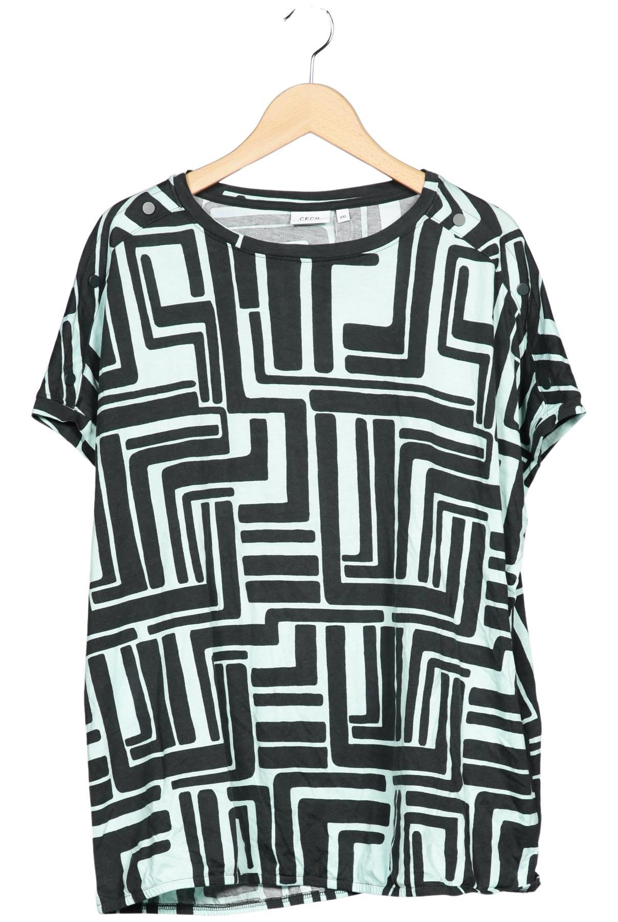 

Cecil Damen T-Shirt, mehrfarbig, Gr. 46