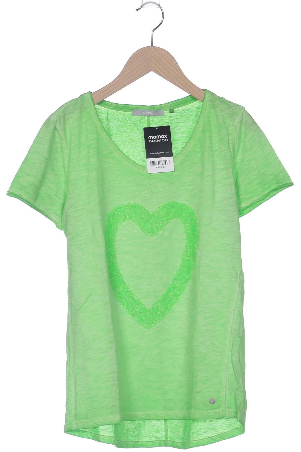

Cecil Damen T-Shirt, grün, Gr. 34