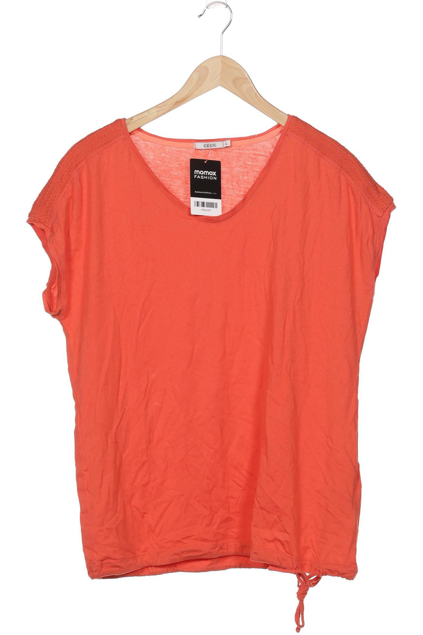 

Cecil Damen T-Shirt, orange, Gr. 42