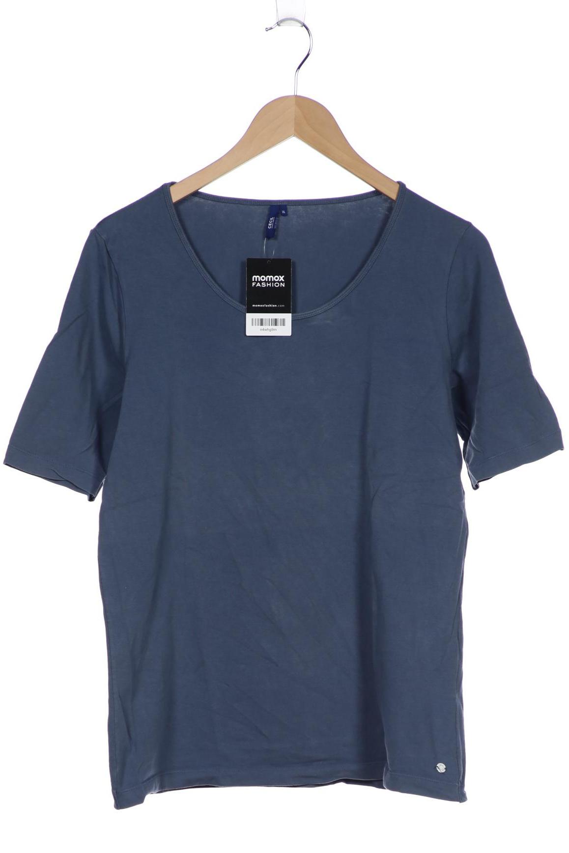 

Cecil Damen T-Shirt, blau, Gr. 44