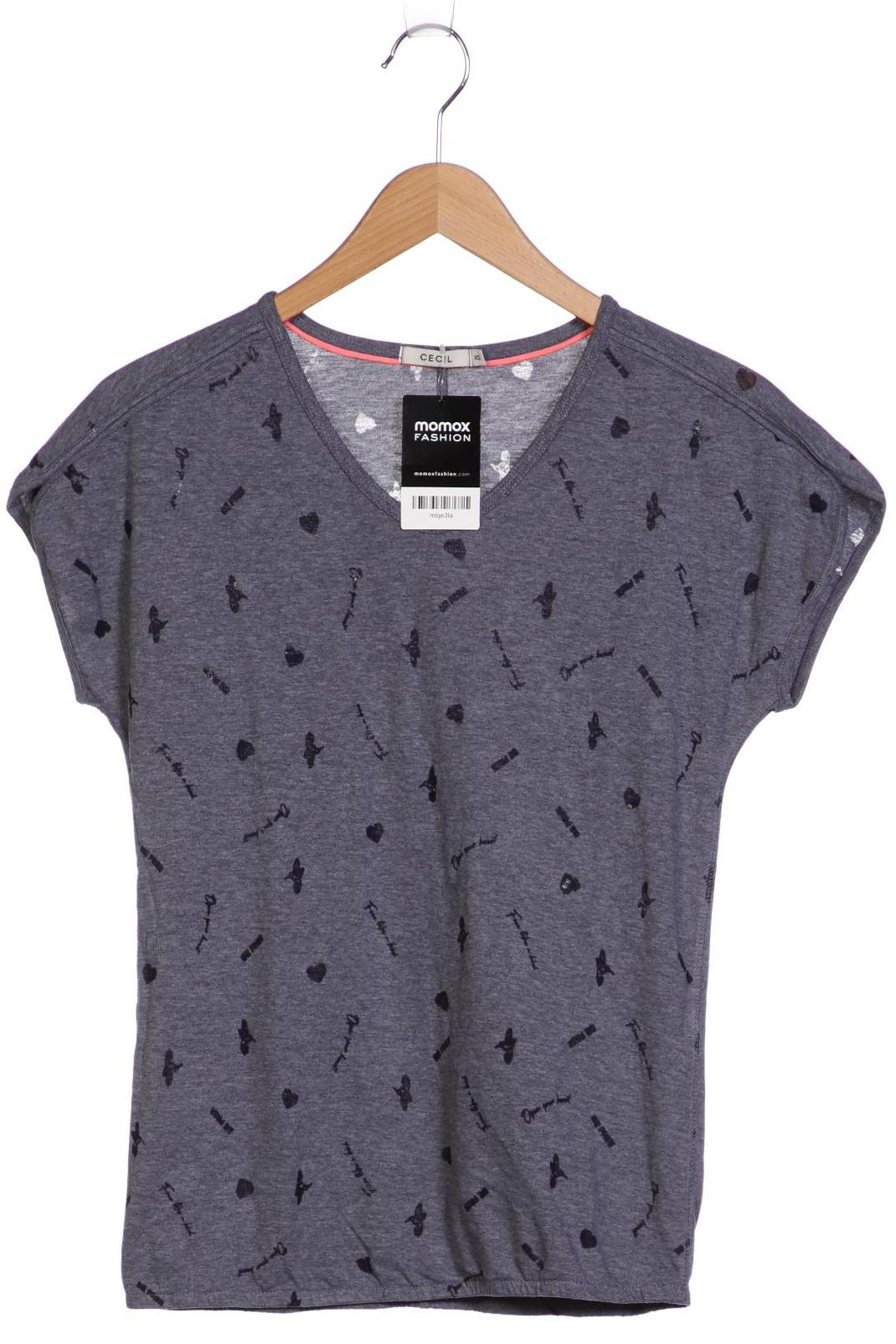 

Cecil Damen T-Shirt, grau, Gr. 34