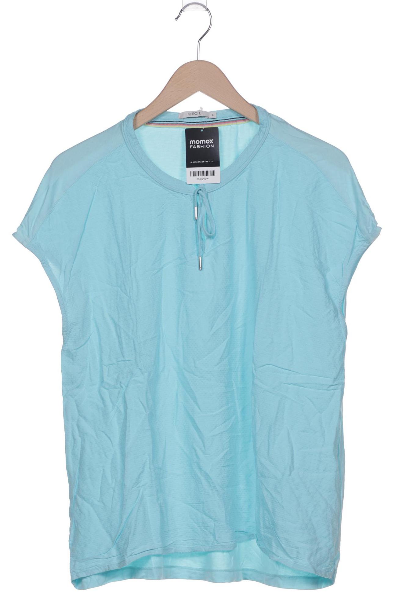 

Cecil Damen T-Shirt, hellblau, Gr. 42