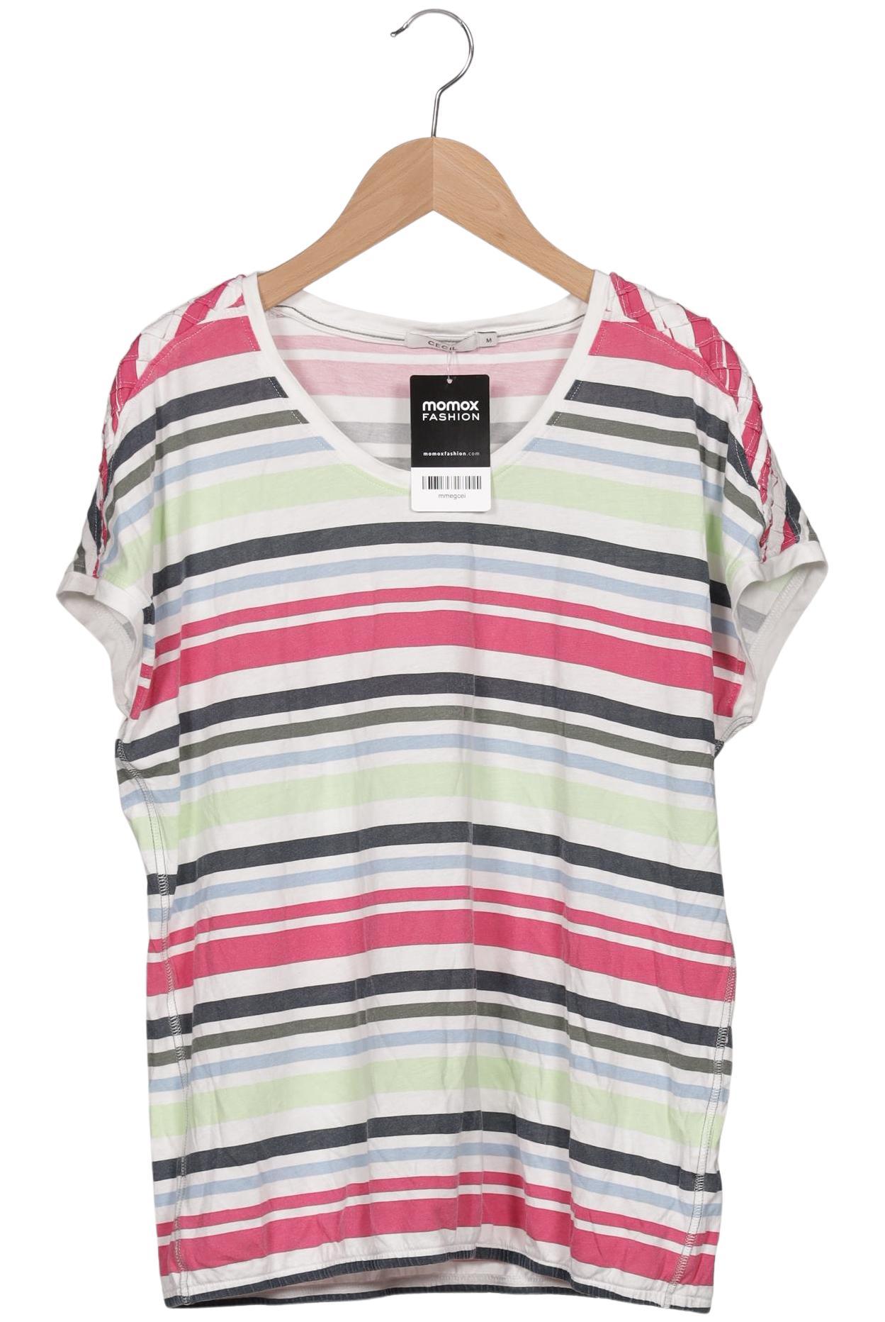 

Cecil Damen T-Shirt, mehrfarbig, Gr. 38