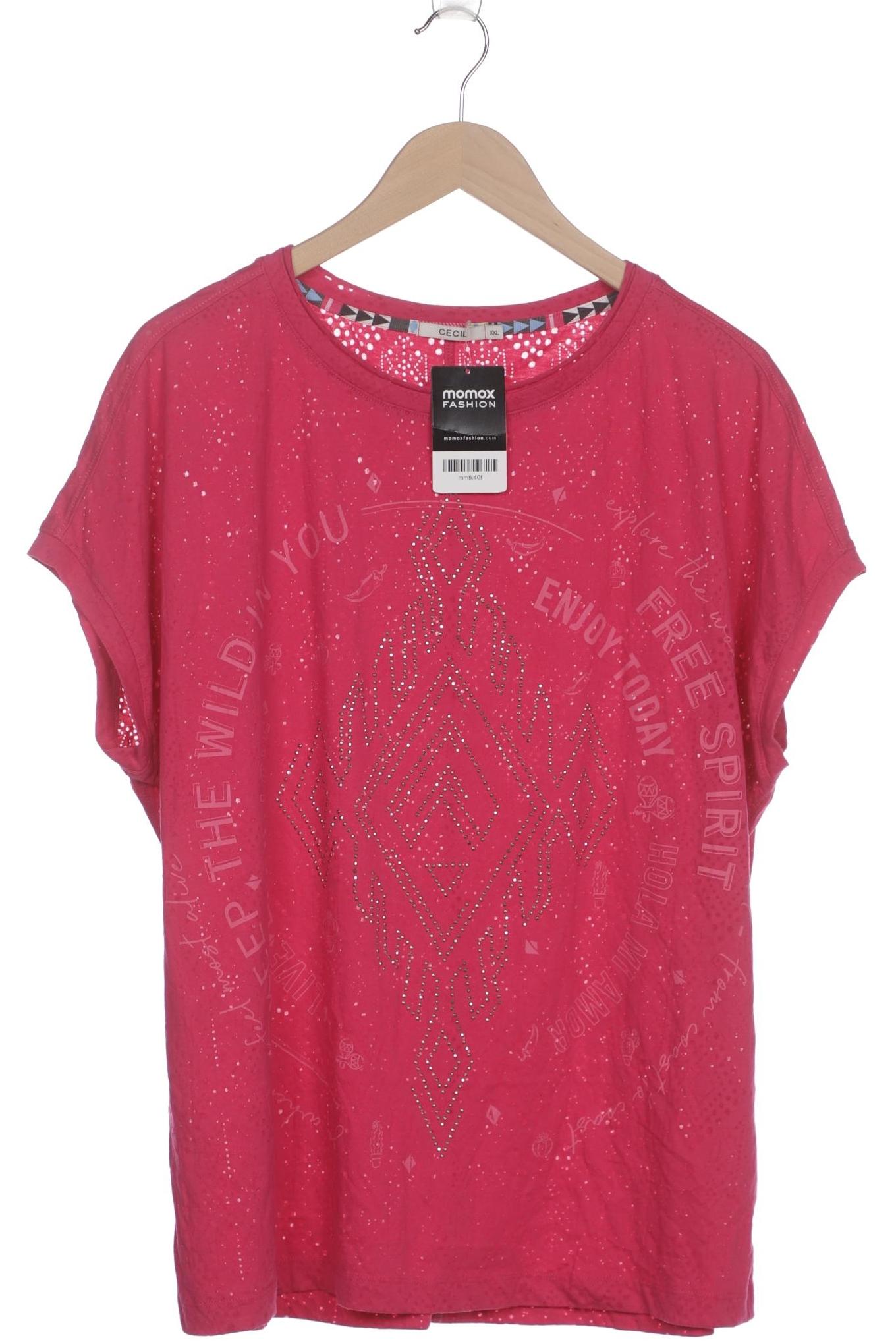 

Cecil Damen T-Shirt, pink, Gr. 46