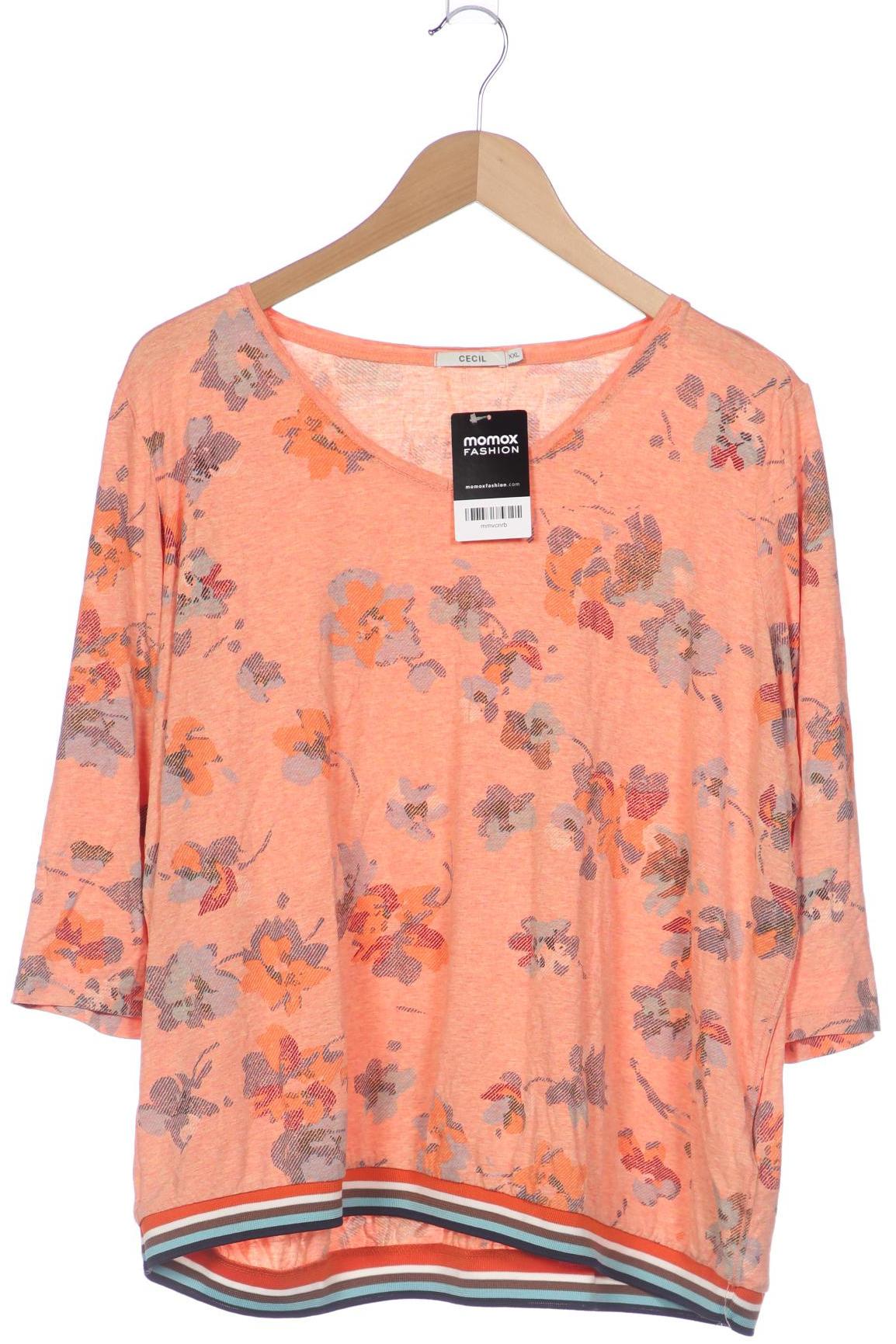 

Cecil Damen T-Shirt, orange, Gr. 46