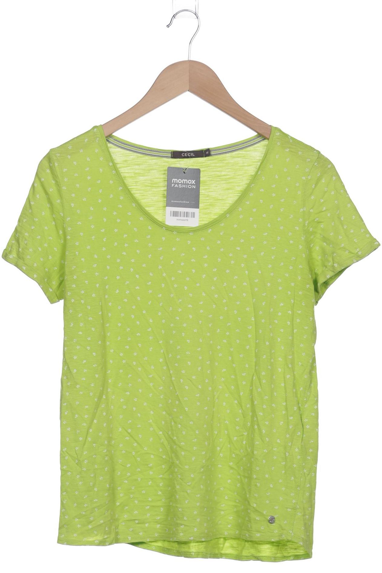 

Cecil Damen T-Shirt, hellgrün, Gr. 38