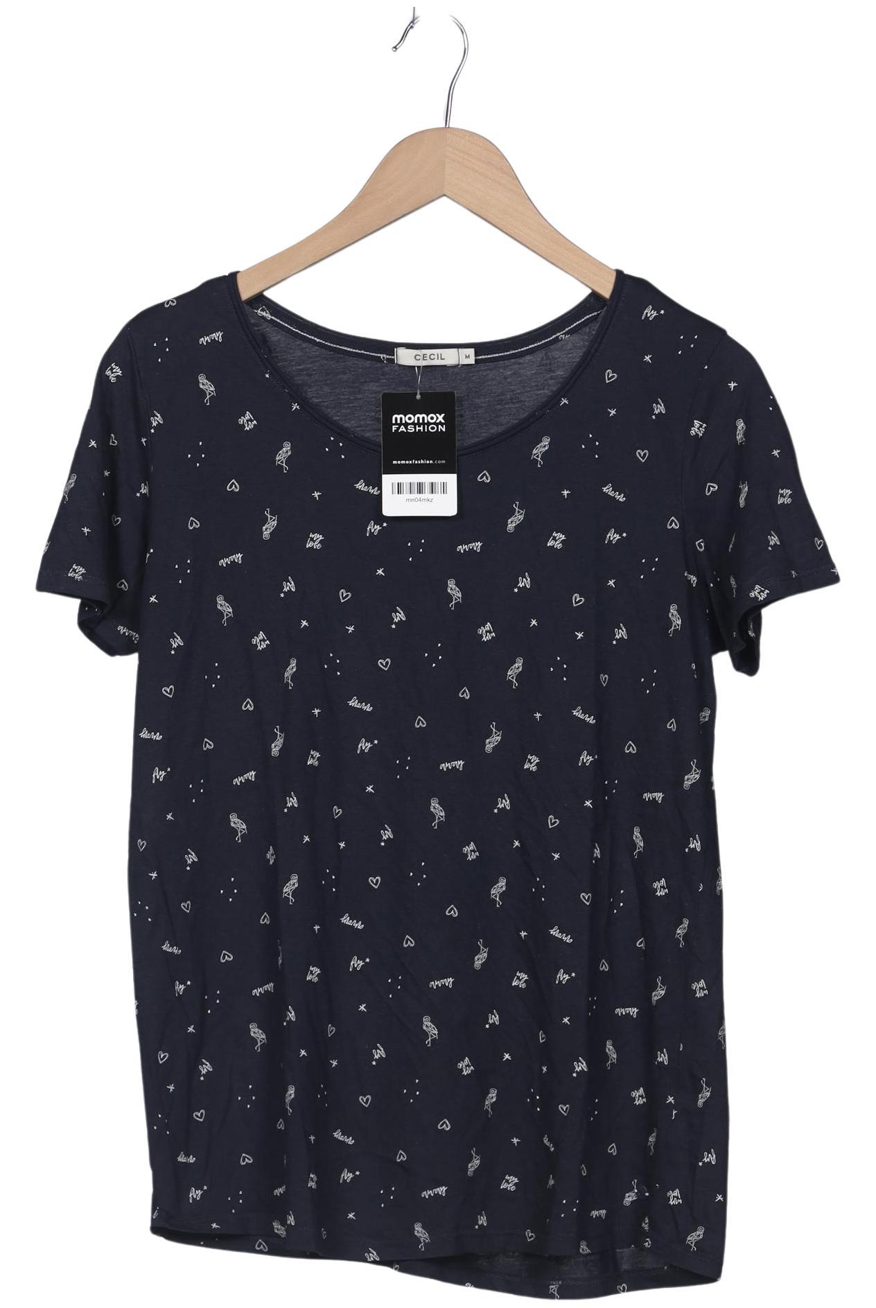 

Cecil Damen T-Shirt, marineblau, Gr. 38