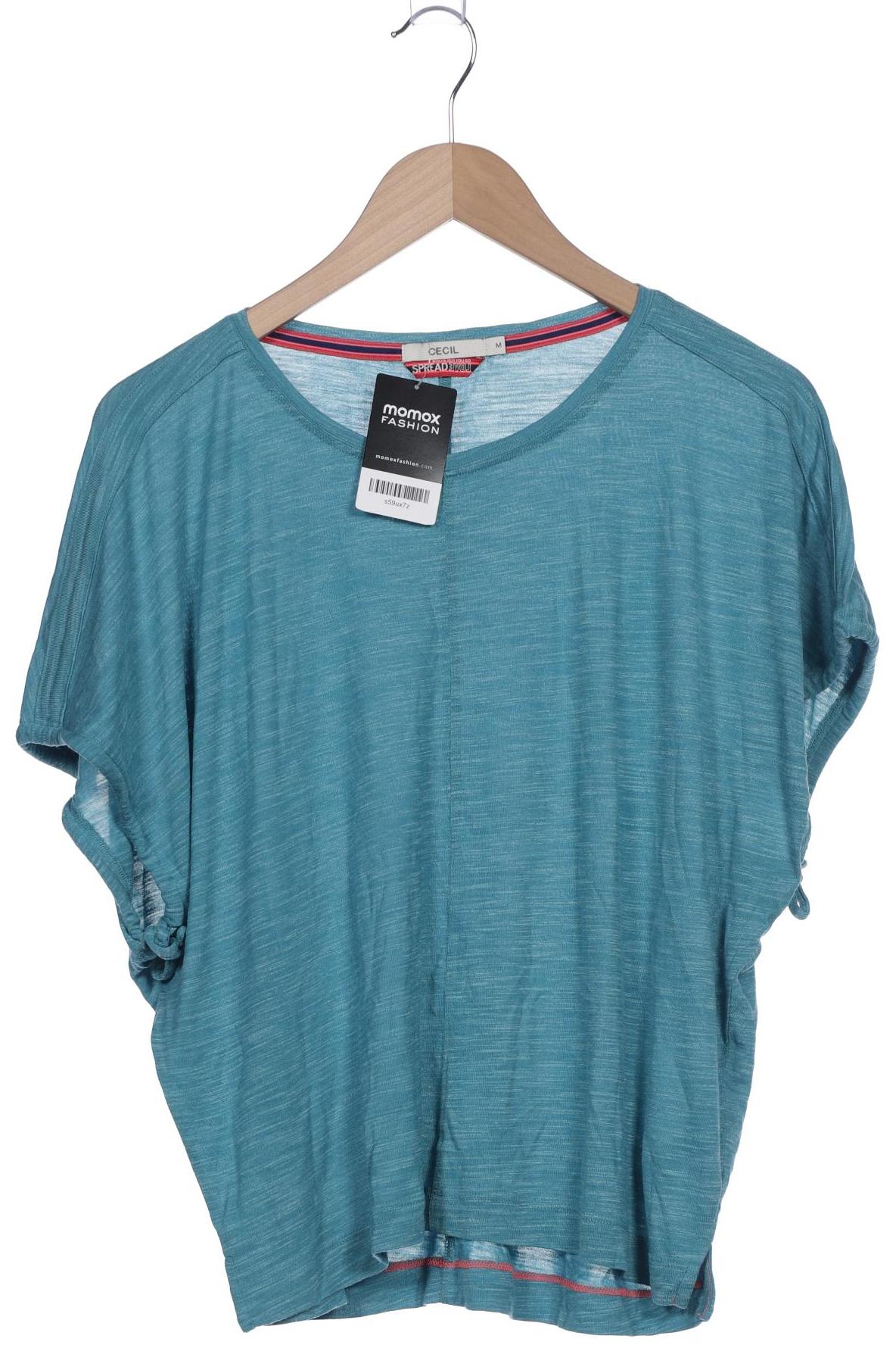 

Cecil Damen T-Shirt, blau, Gr. 38