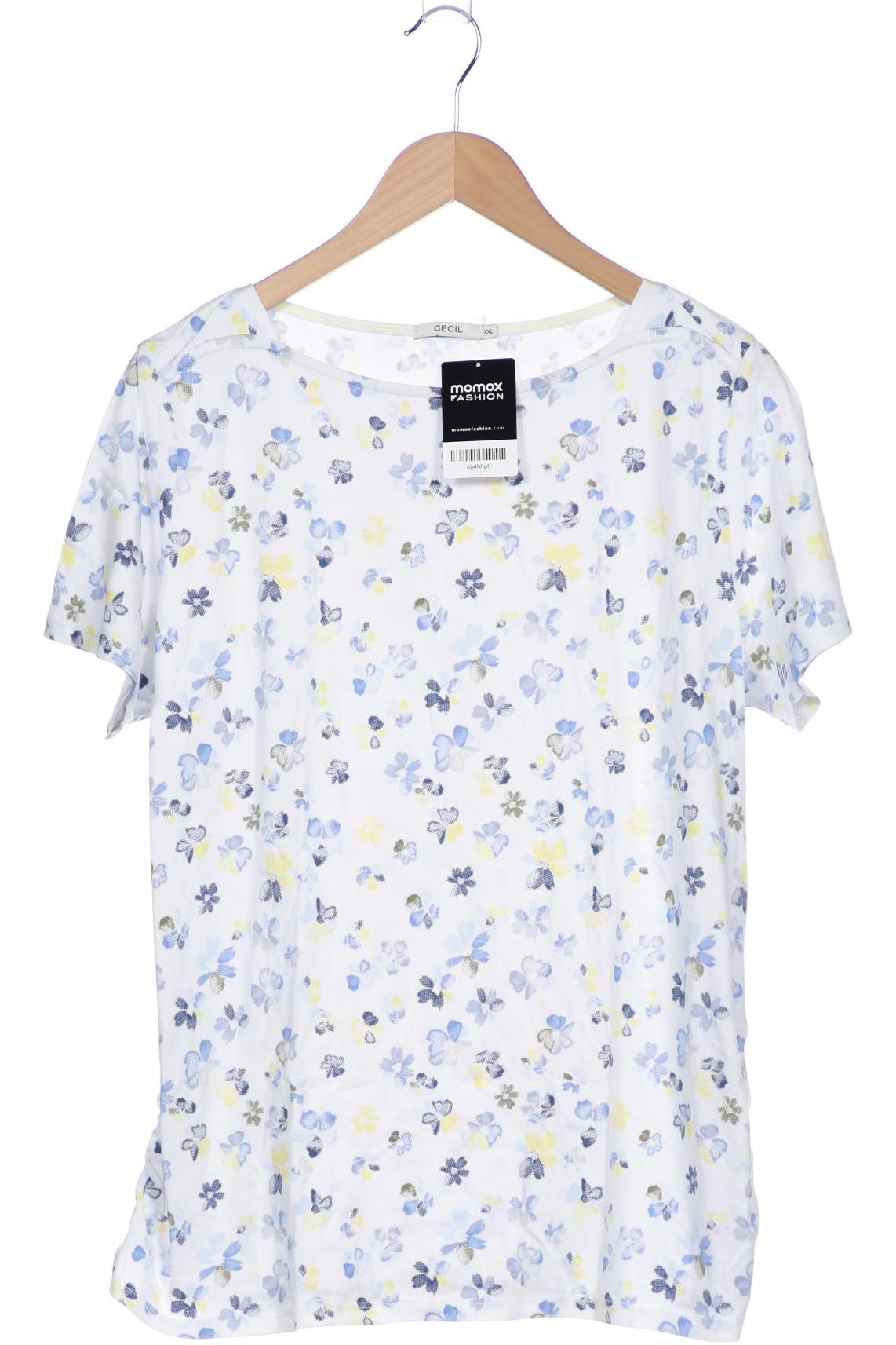 

Cecil Damen T-Shirt, weiß, Gr. 46