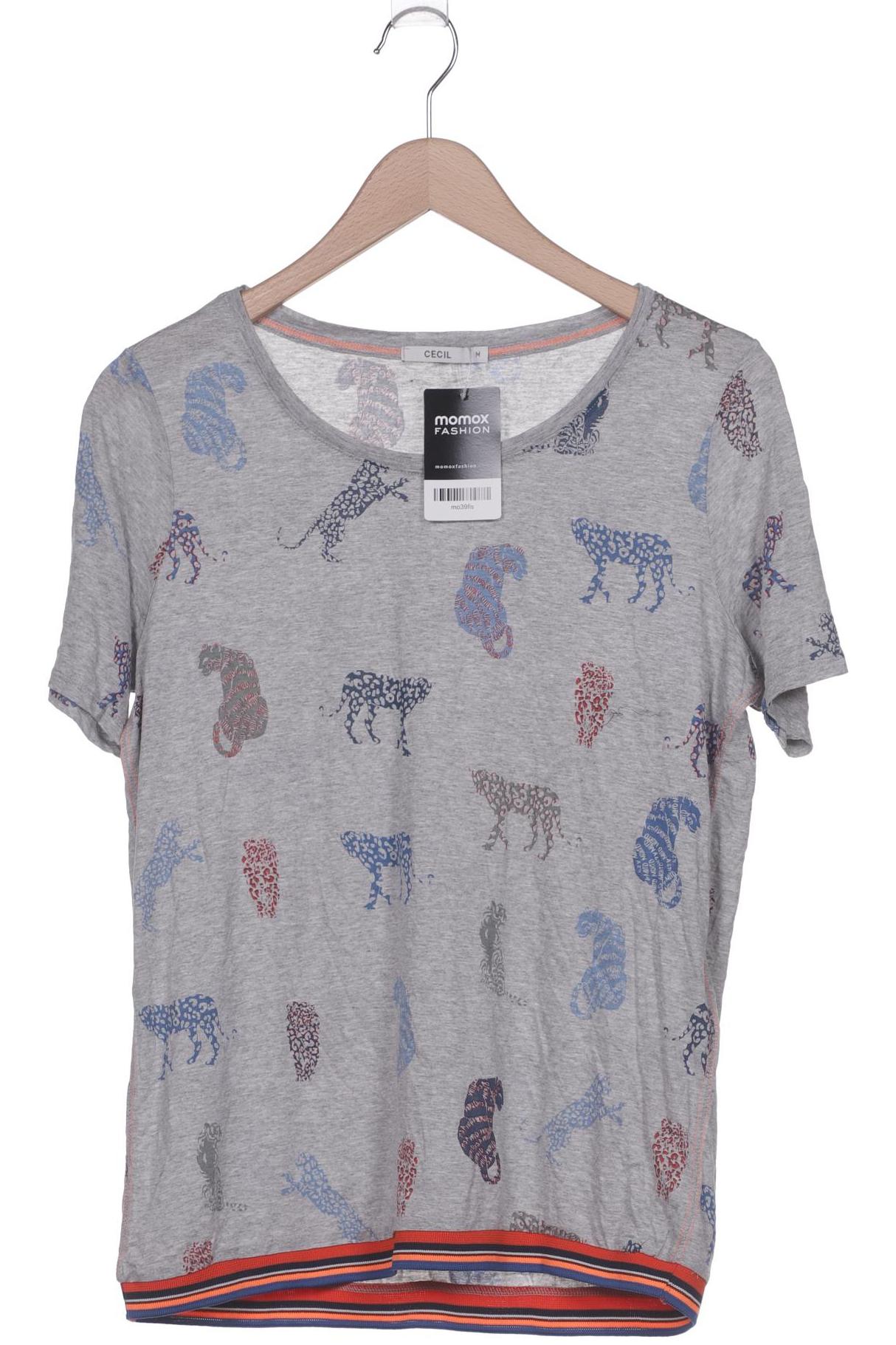 

Cecil Damen T-Shirt, grau, Gr. 38