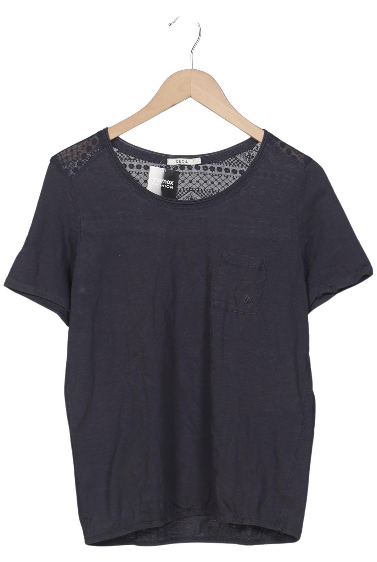 

Cecil Damen T-Shirt, marineblau, Gr. 42