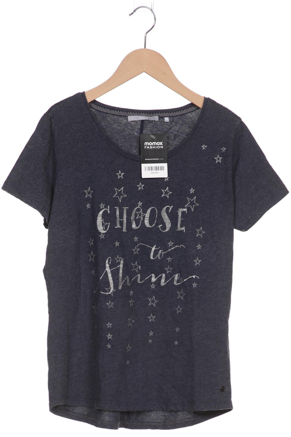 

Cecil Damen T-Shirt, marineblau, Gr. 38