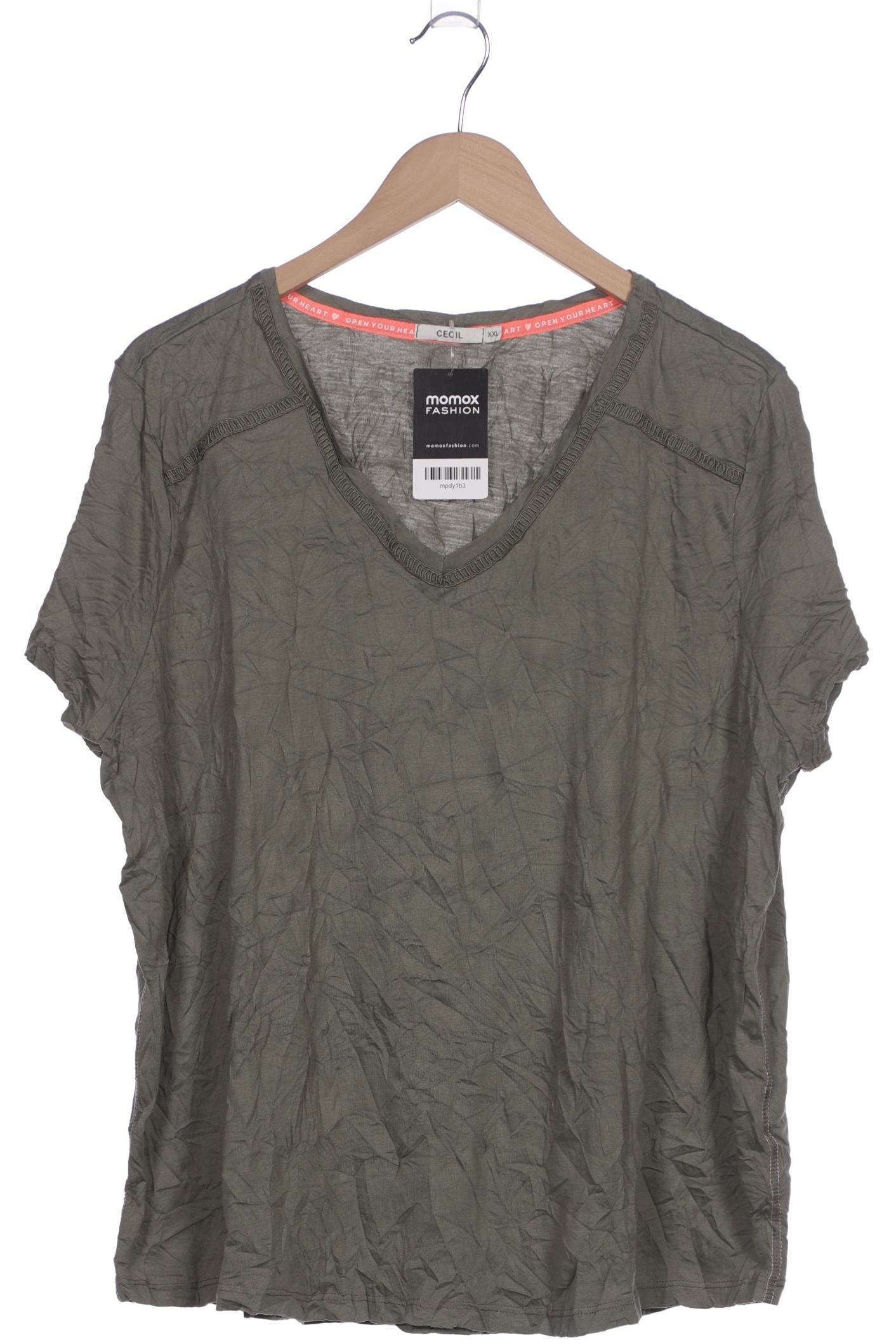 

Cecil Damen T-Shirt, grün, Gr. 46