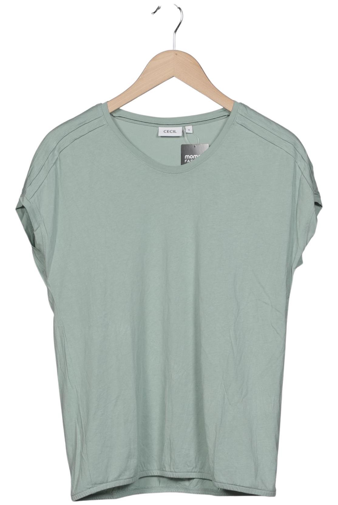 

Cecil Damen T-Shirt, hellgrün, Gr. 36