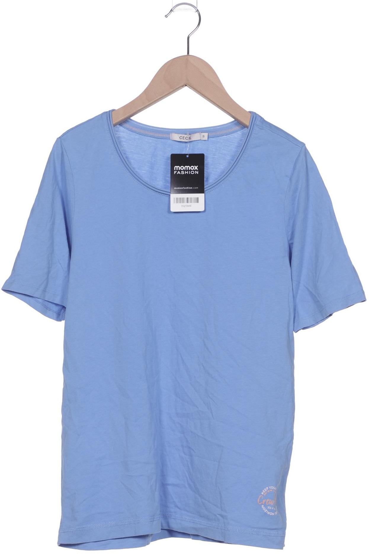 

Cecil Damen T-Shirt, blau, Gr. 36