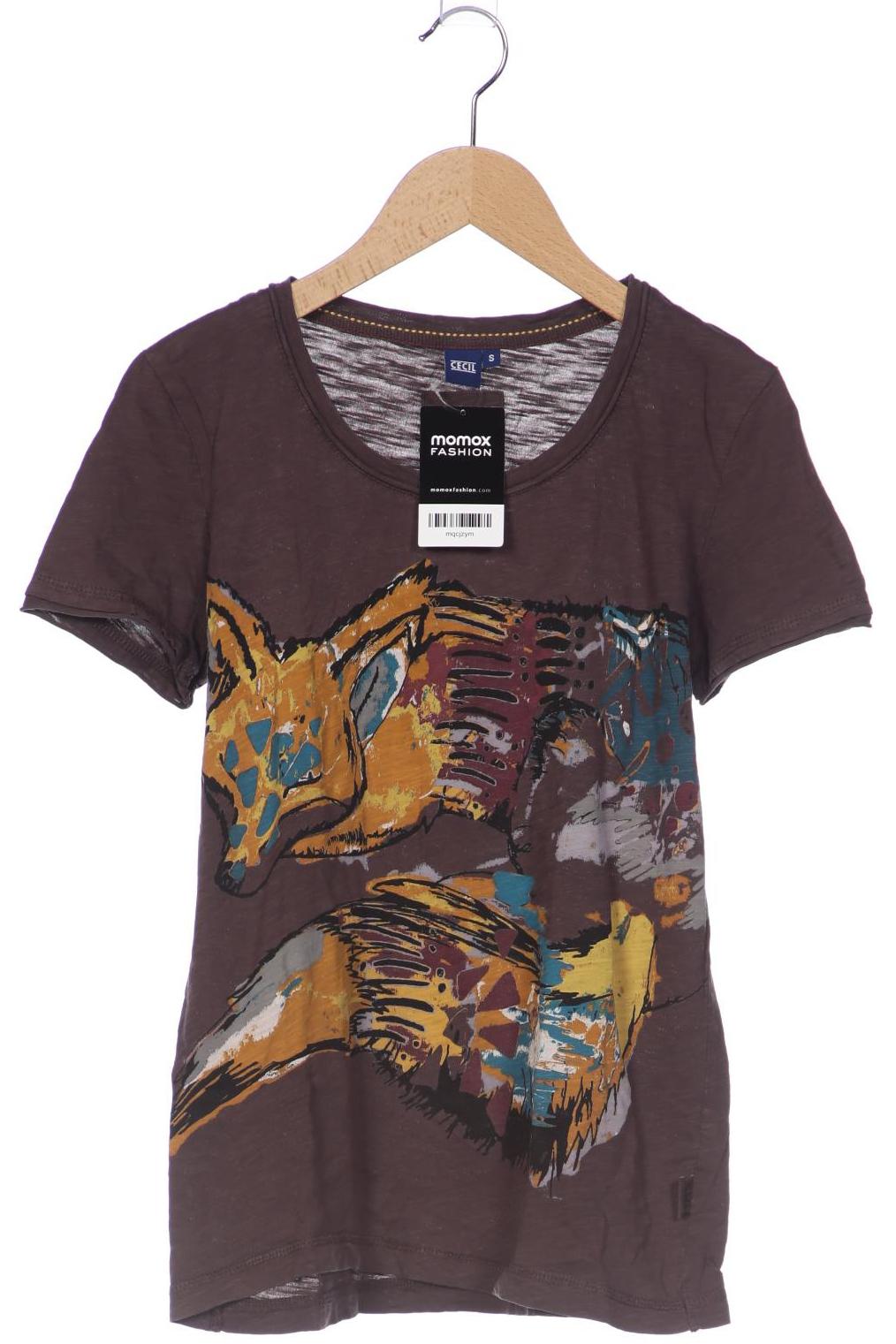 

Cecil Damen T-Shirt, grau, Gr. 36