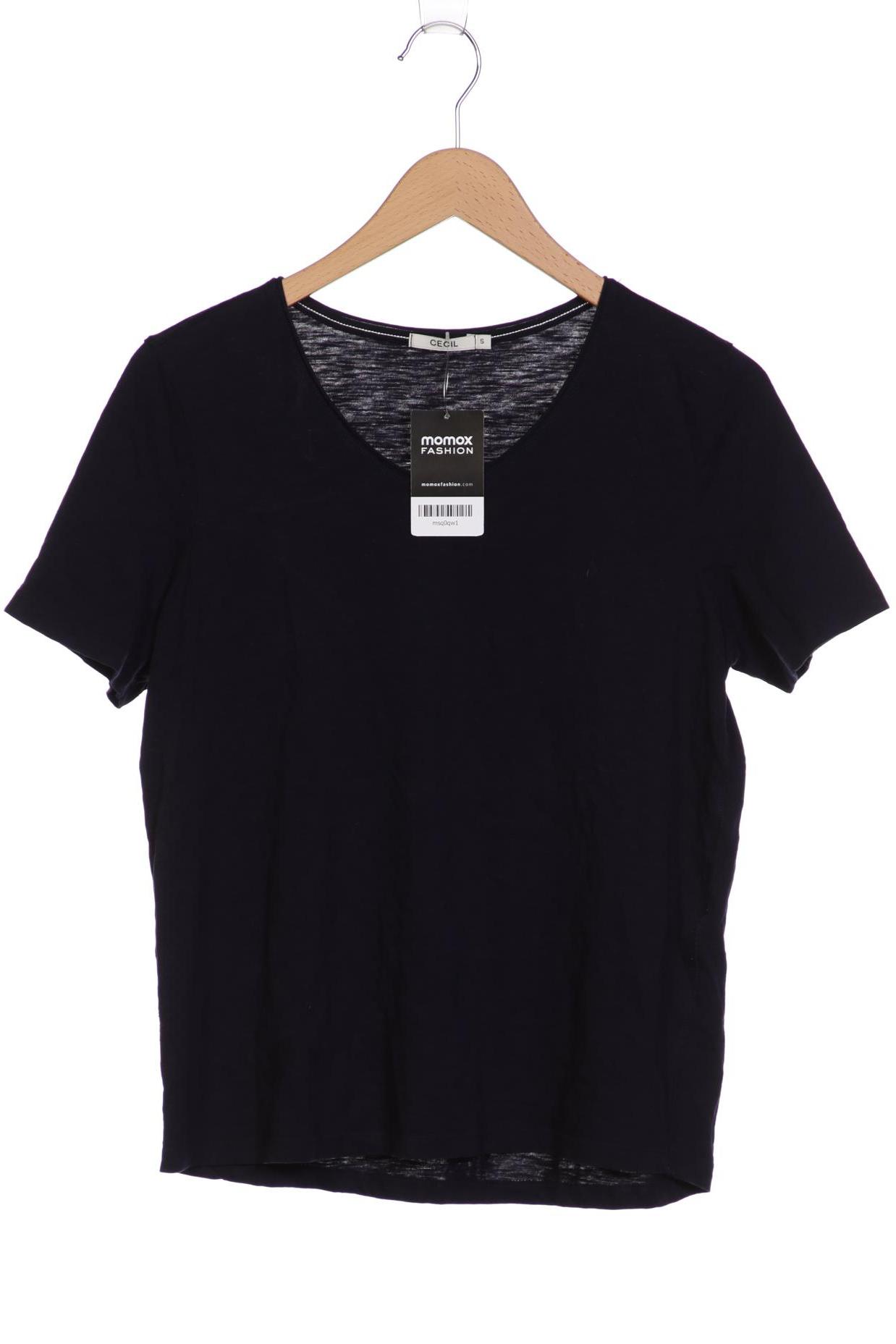 

CECIL Damen T-Shirt, marineblau