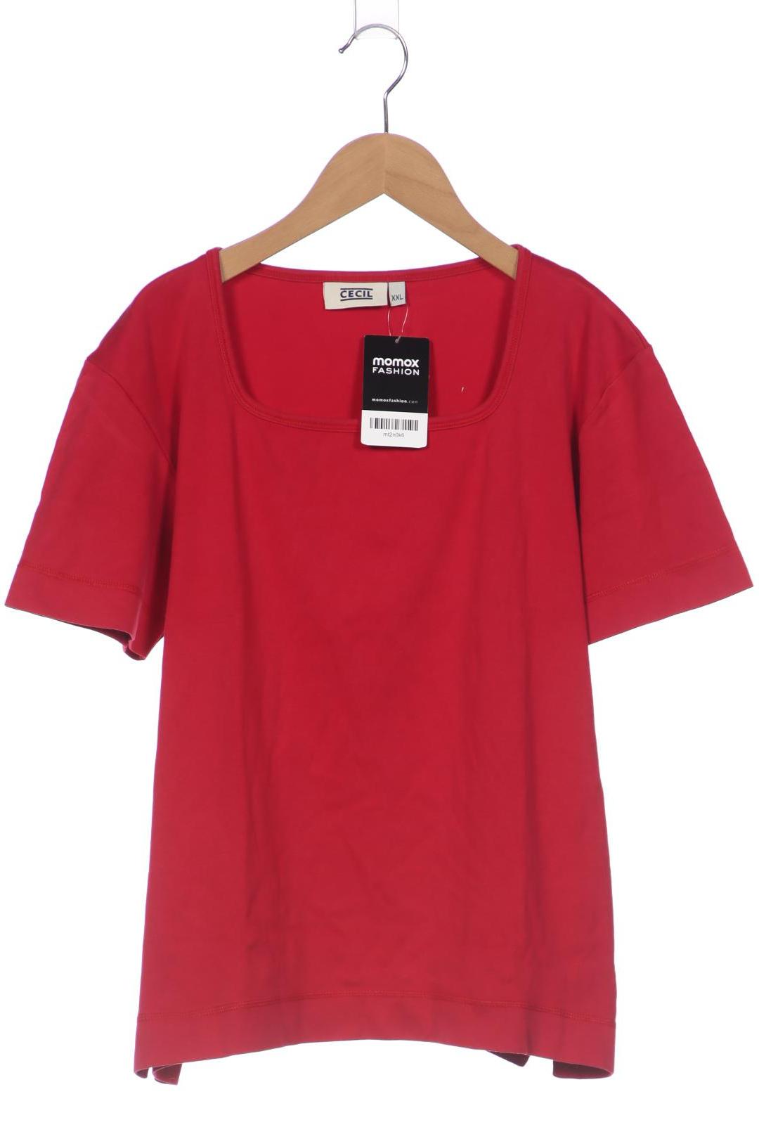 

Cecil Damen T-Shirt, rot, Gr. 46