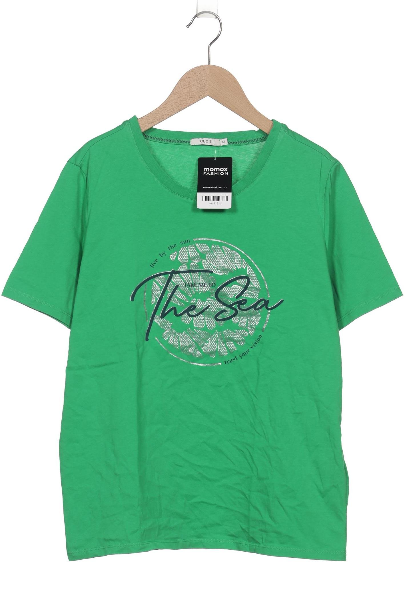 

Cecil Damen T-Shirt, grün, Gr. 38