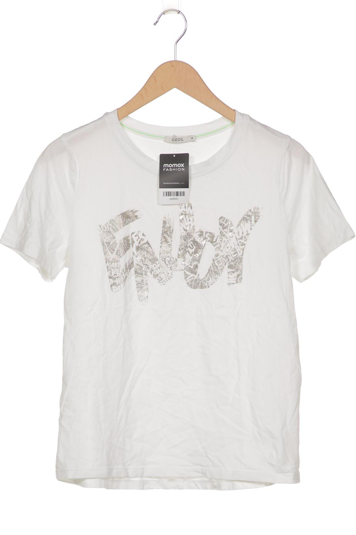 

CECIL Damen T-Shirt, weiß