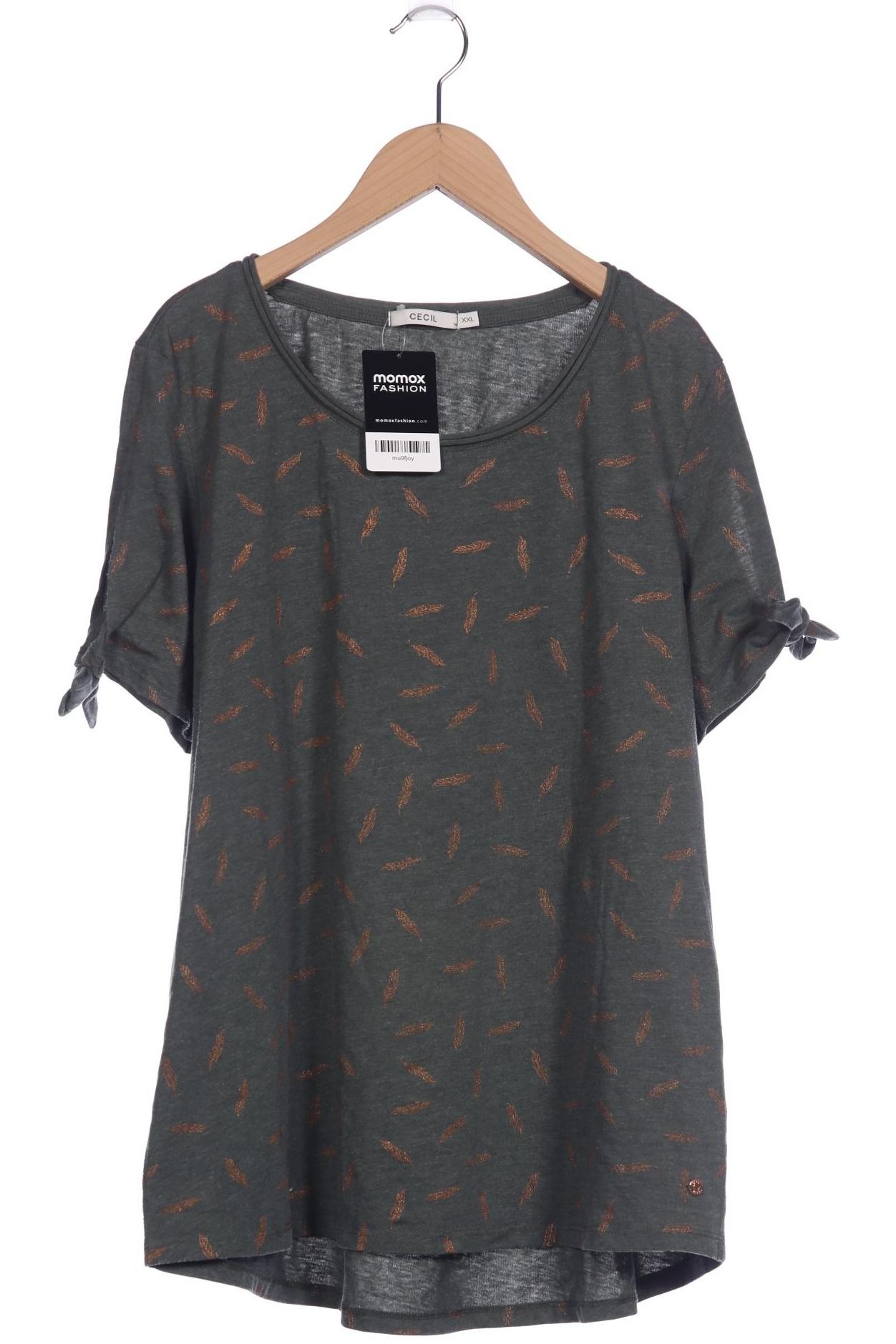 

Cecil Damen T-Shirt, grün, Gr. 46