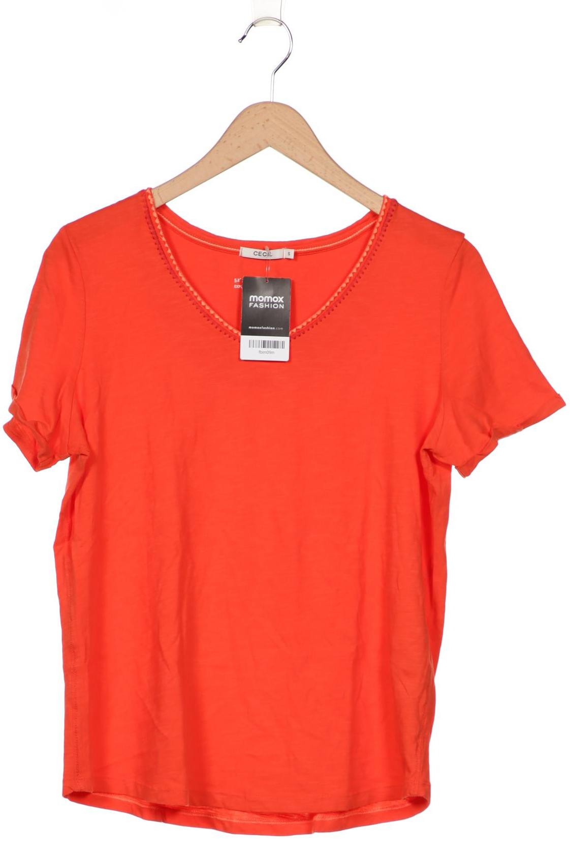 

CECIL Damen T-Shirt, orange
