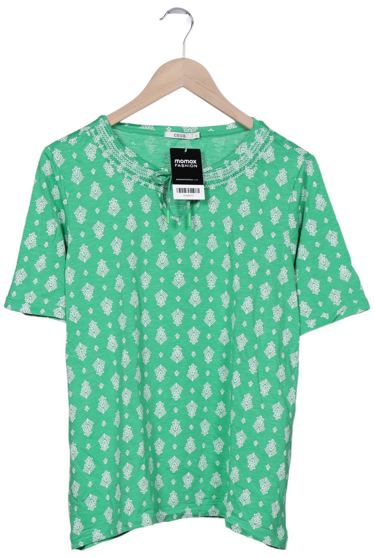 

Cecil Damen T-Shirt, grün, Gr. 42
