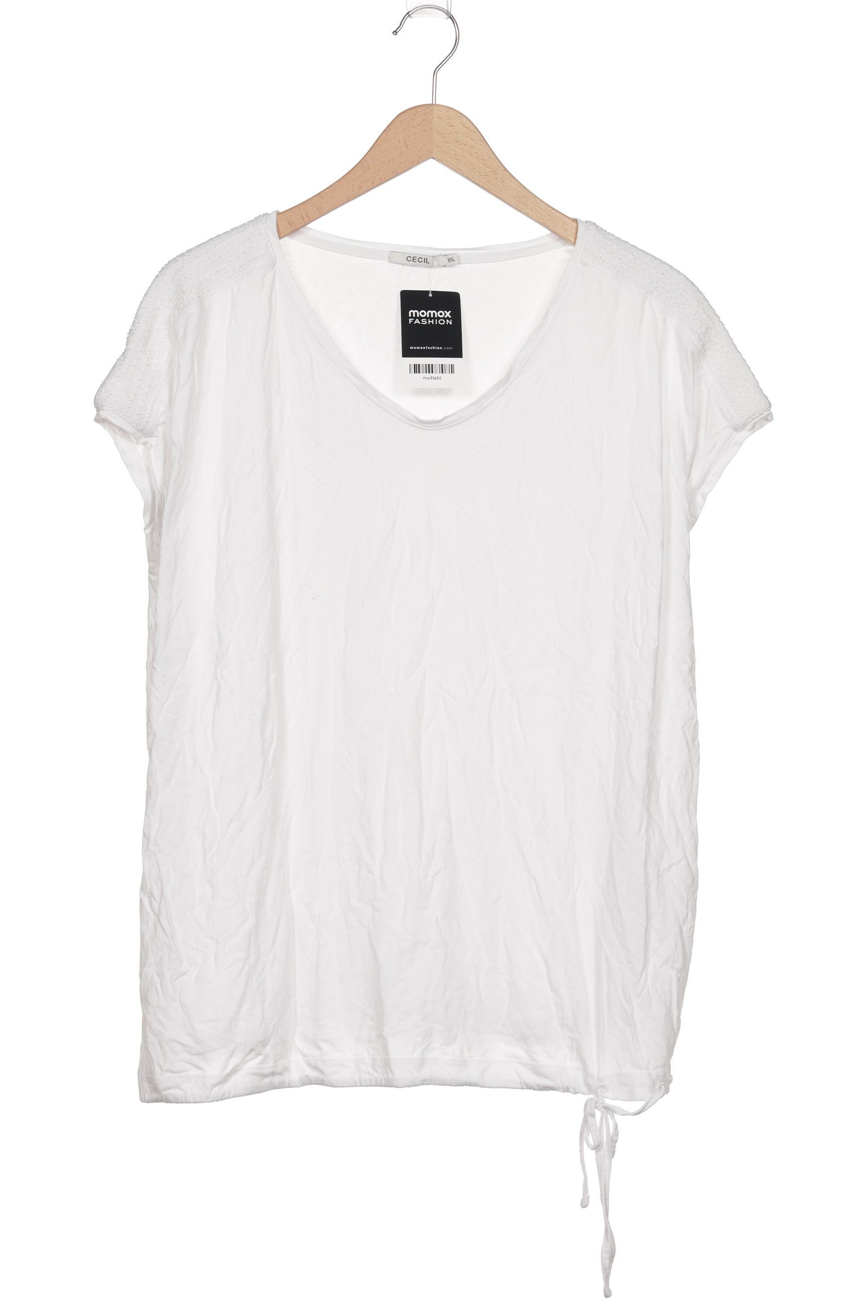 

Cecil Damen T-Shirt, weiß, Gr. 46