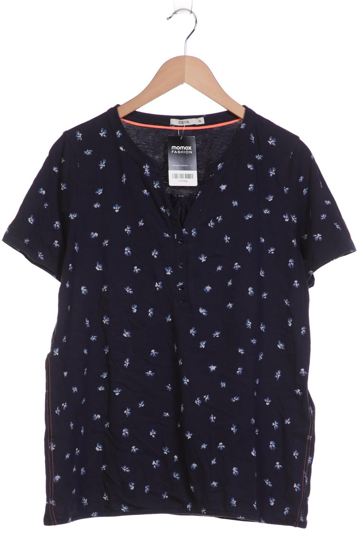 

Cecil Damen T-Shirt, marineblau, Gr. 44