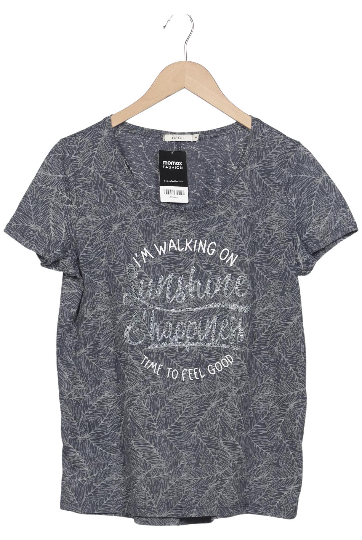 

Cecil Damen T-Shirt, grau, Gr. 38