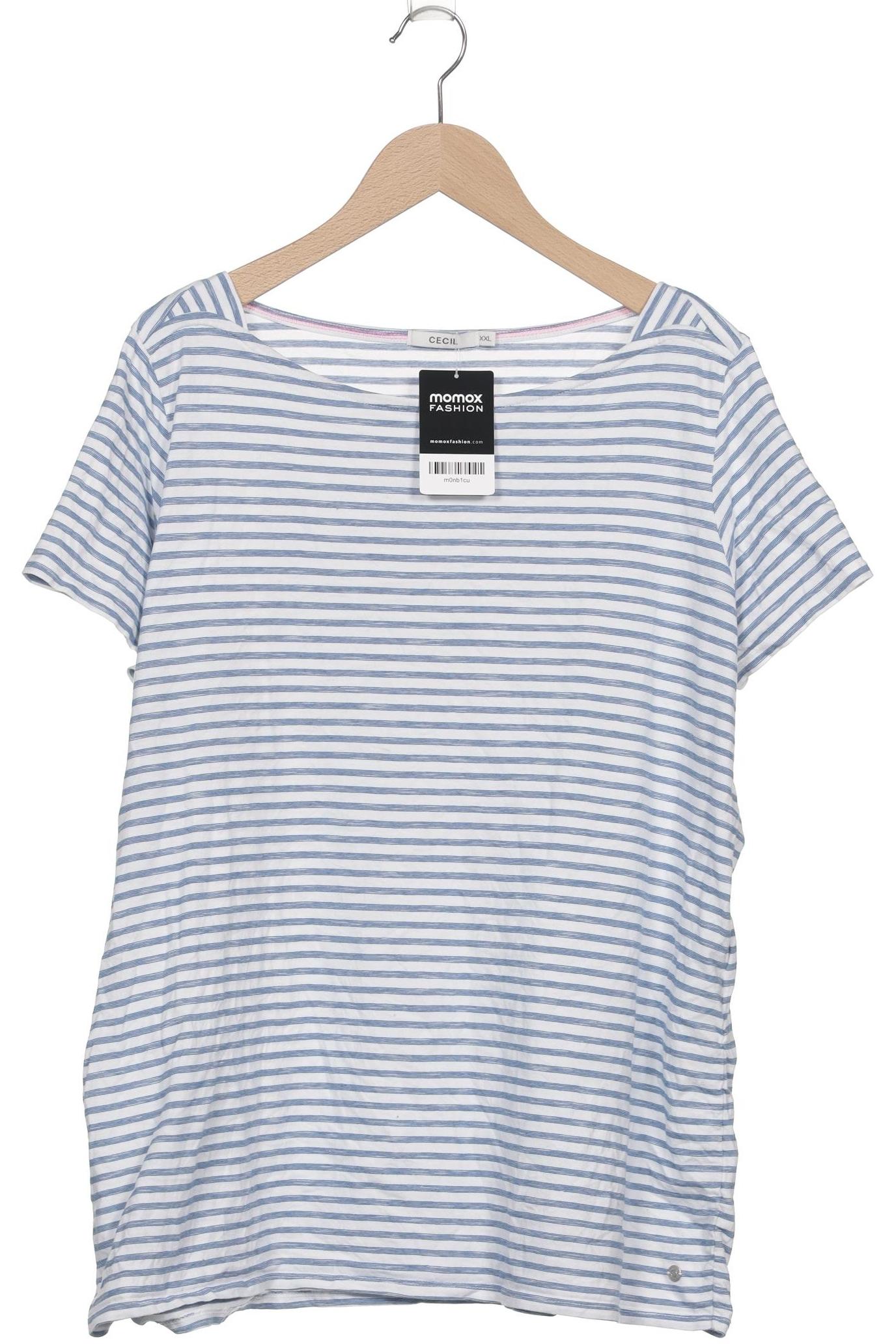 

Cecil Damen T-Shirt, blau, Gr. 46
