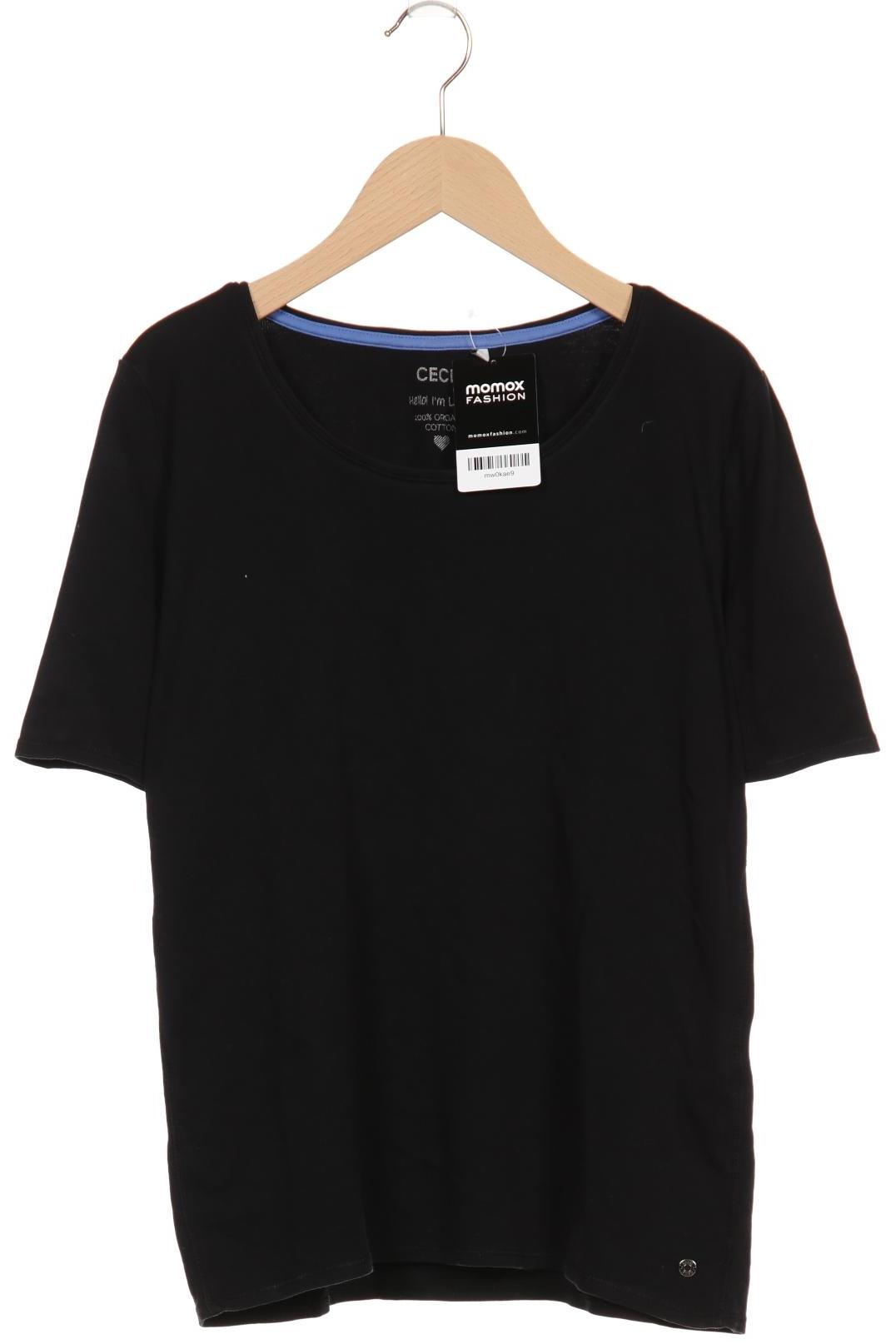 

Cecil Damen T-Shirt, schwarz, Gr. 38