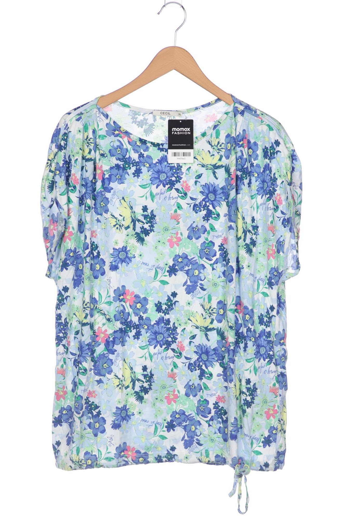 

Cecil Damen T-Shirt, blau, Gr. 46