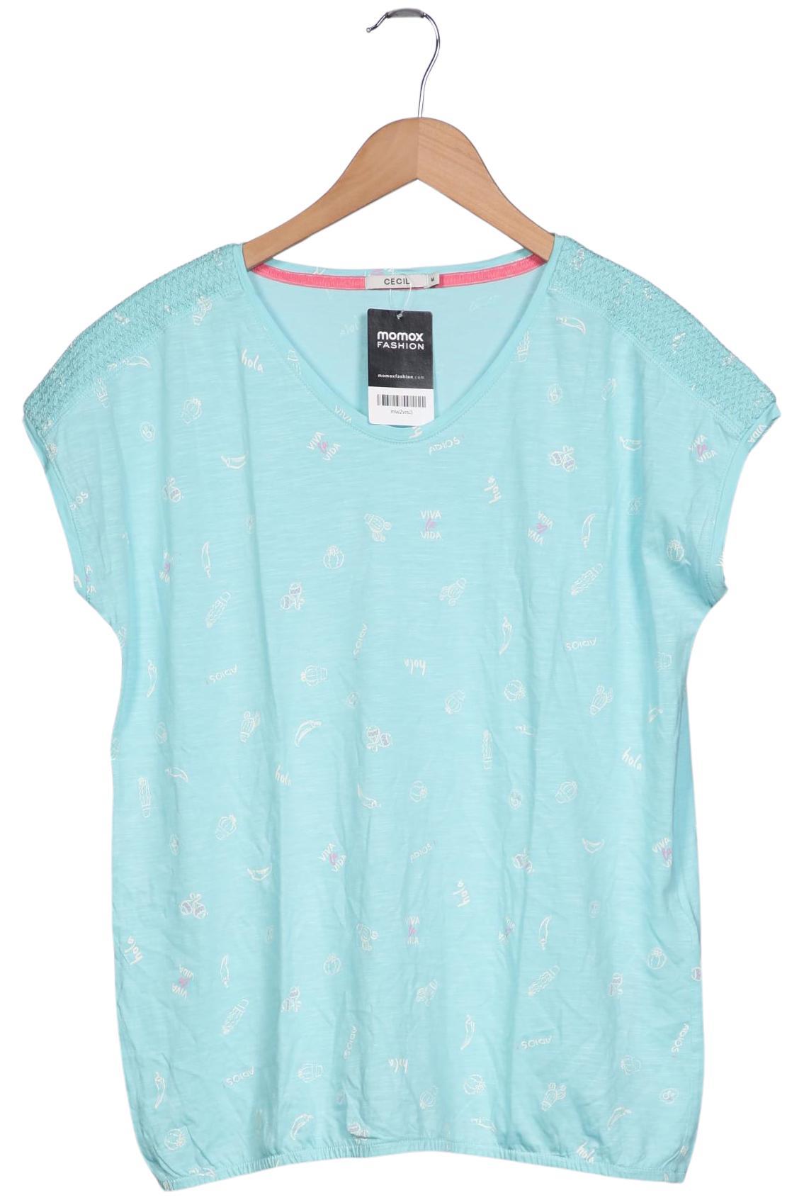 

Cecil Damen T-Shirt, türkis, Gr. 38