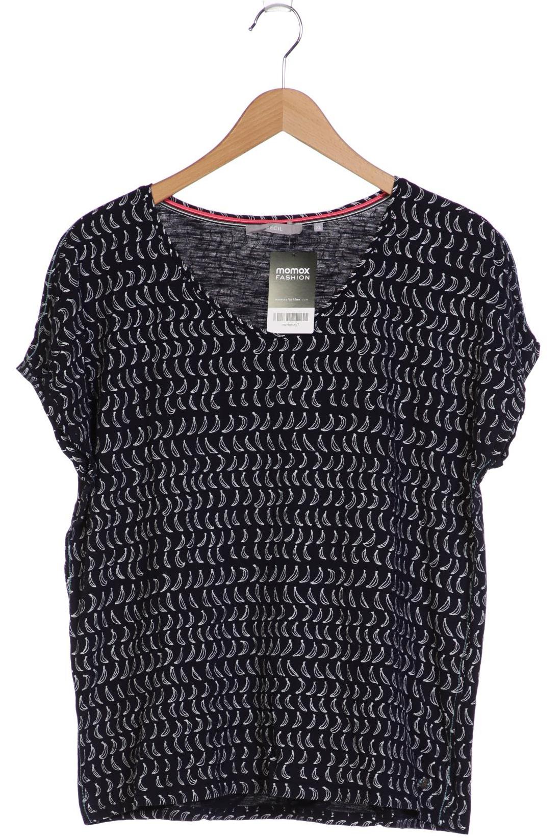 

CECIL Damen T-Shirt, marineblau