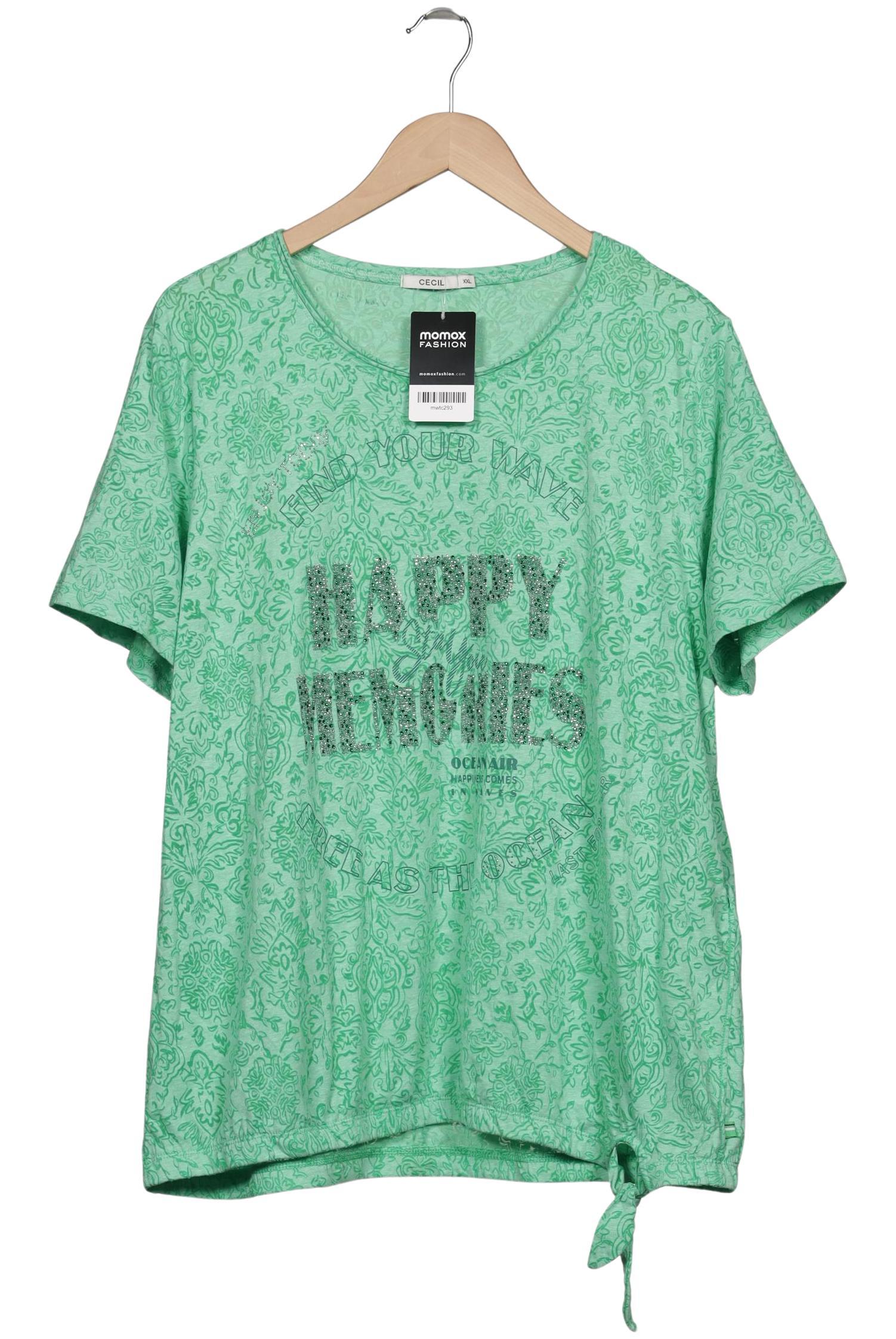 

Cecil Damen T-Shirt, grün, Gr. 46