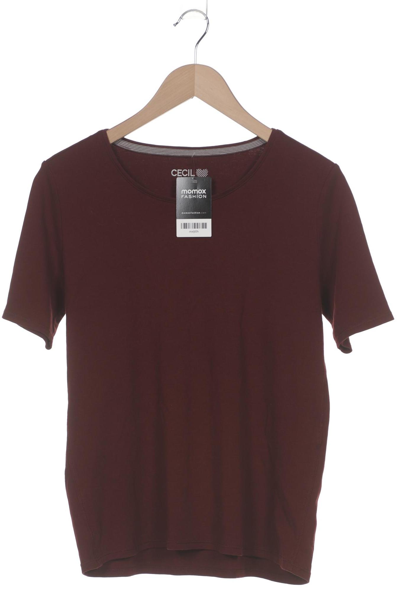 

Cecil Damen T-Shirt, bordeaux, Gr. 42