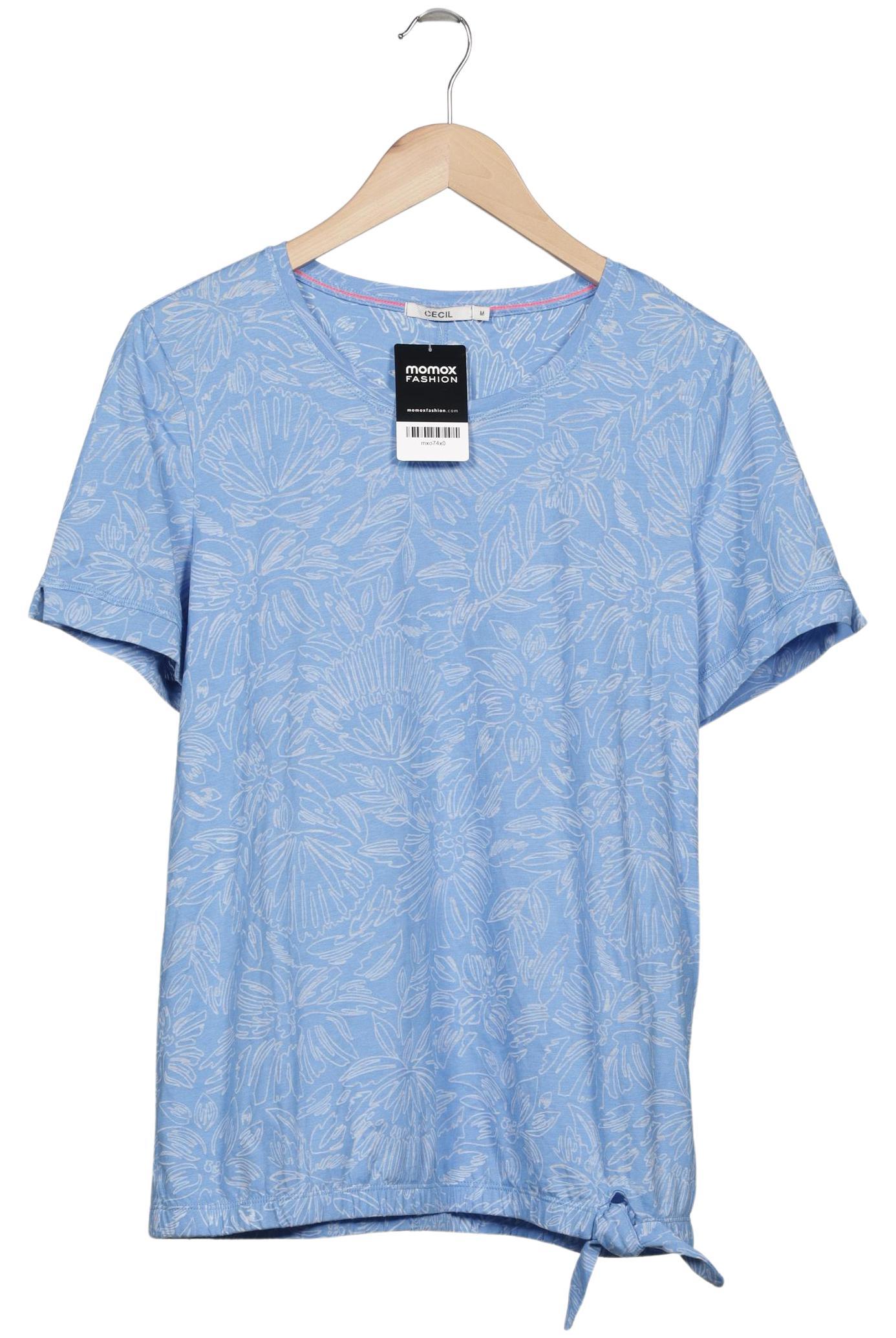 

Cecil Damen T-Shirt, hellblau, Gr. 38