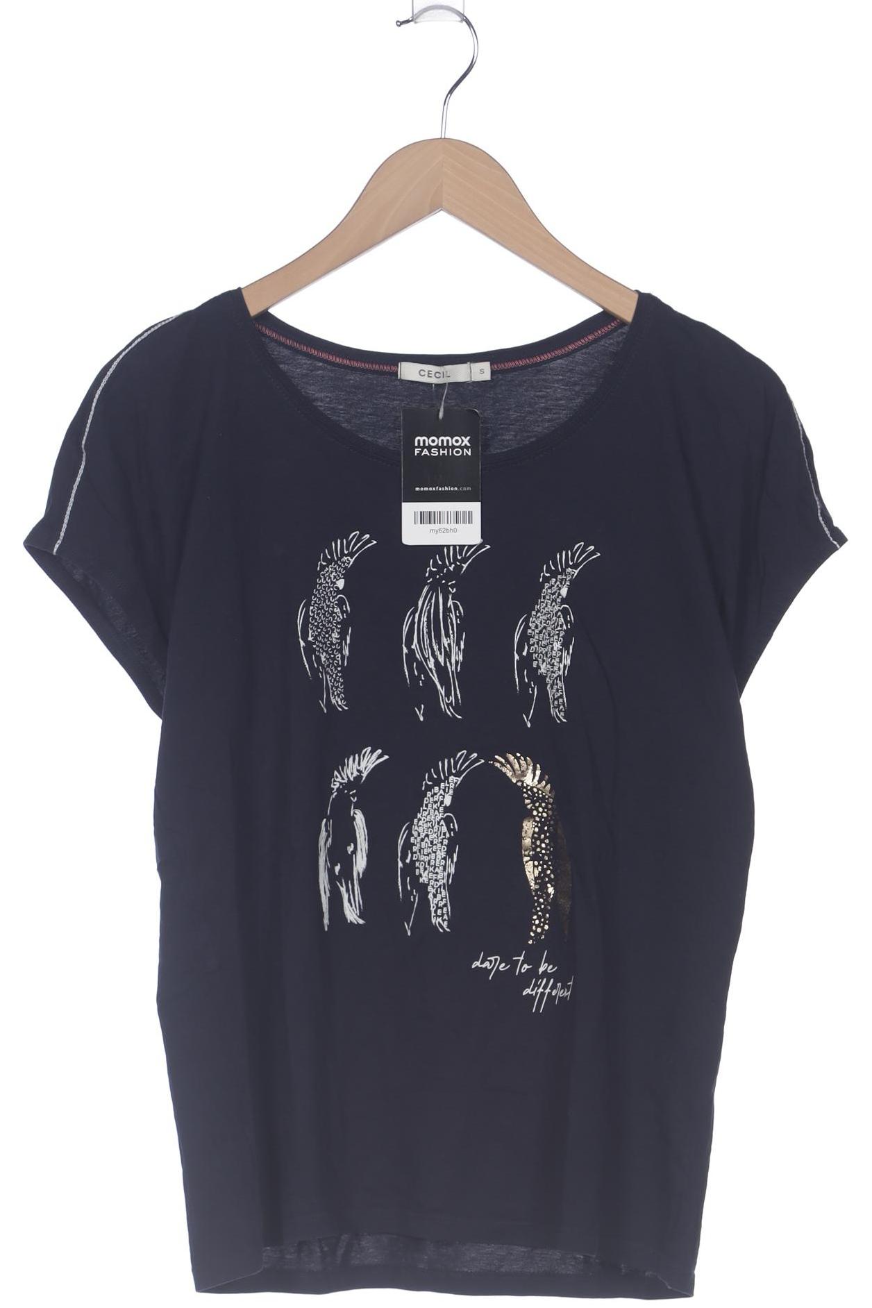 

Cecil Damen T-Shirt, marineblau, Gr. 36