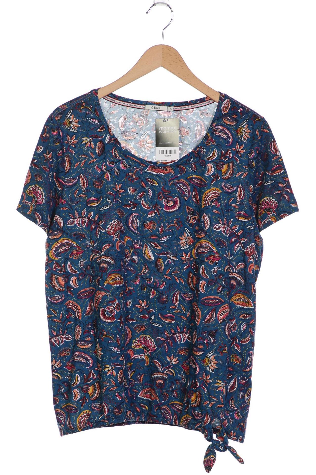 

Cecil Damen T-Shirt, blau, Gr. 44
