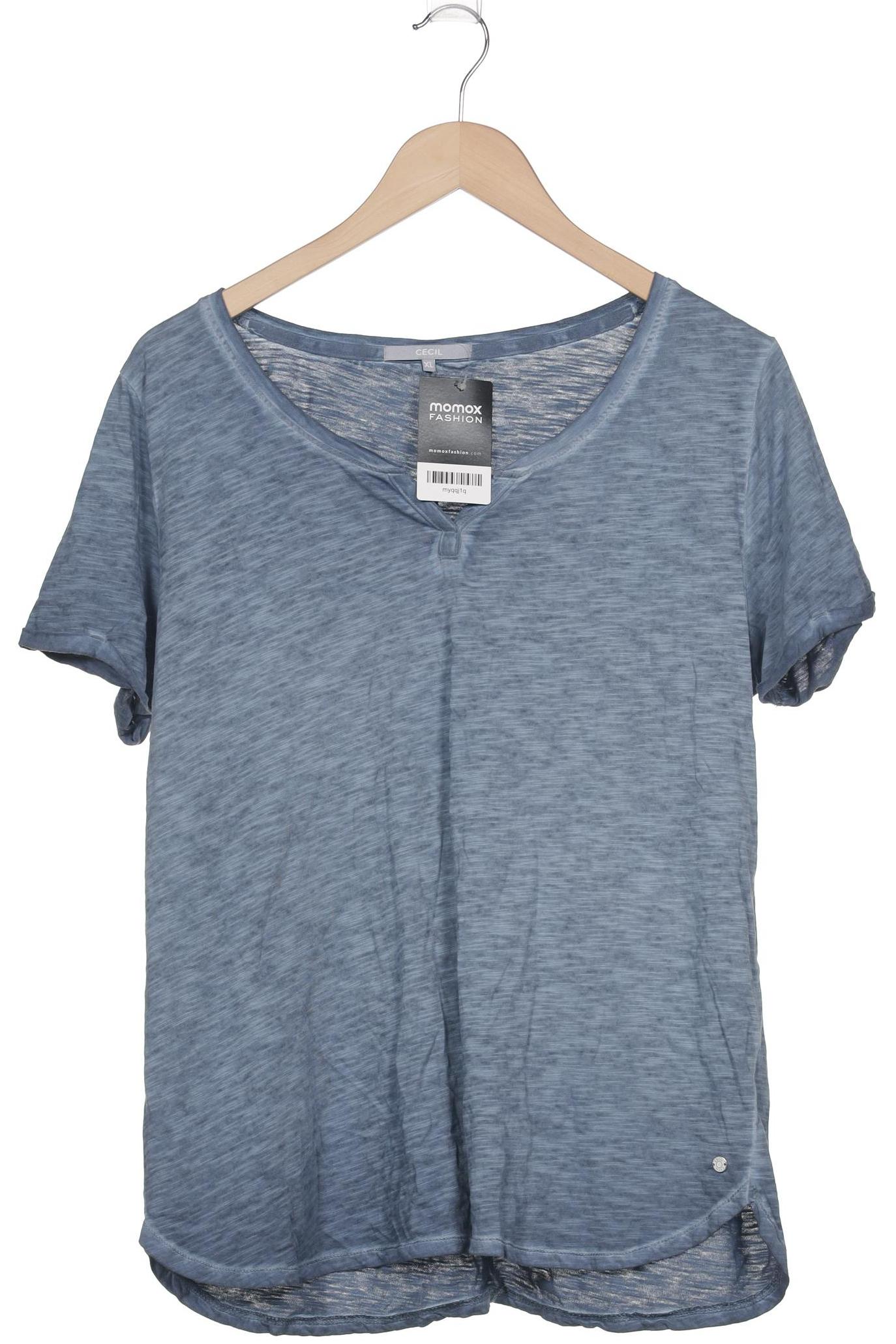 

Cecil Damen T-Shirt, blau, Gr. 44