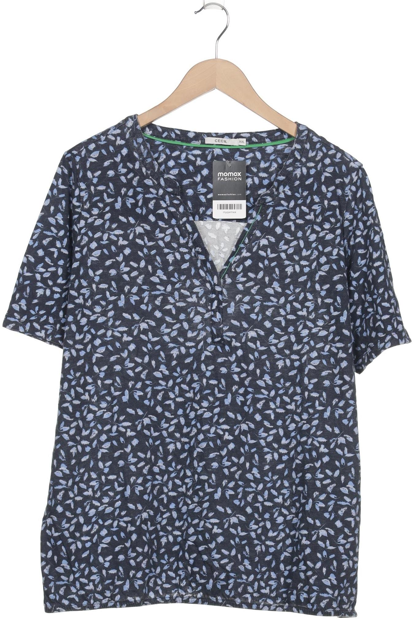 

Cecil Damen T-Shirt, marineblau, Gr. 46