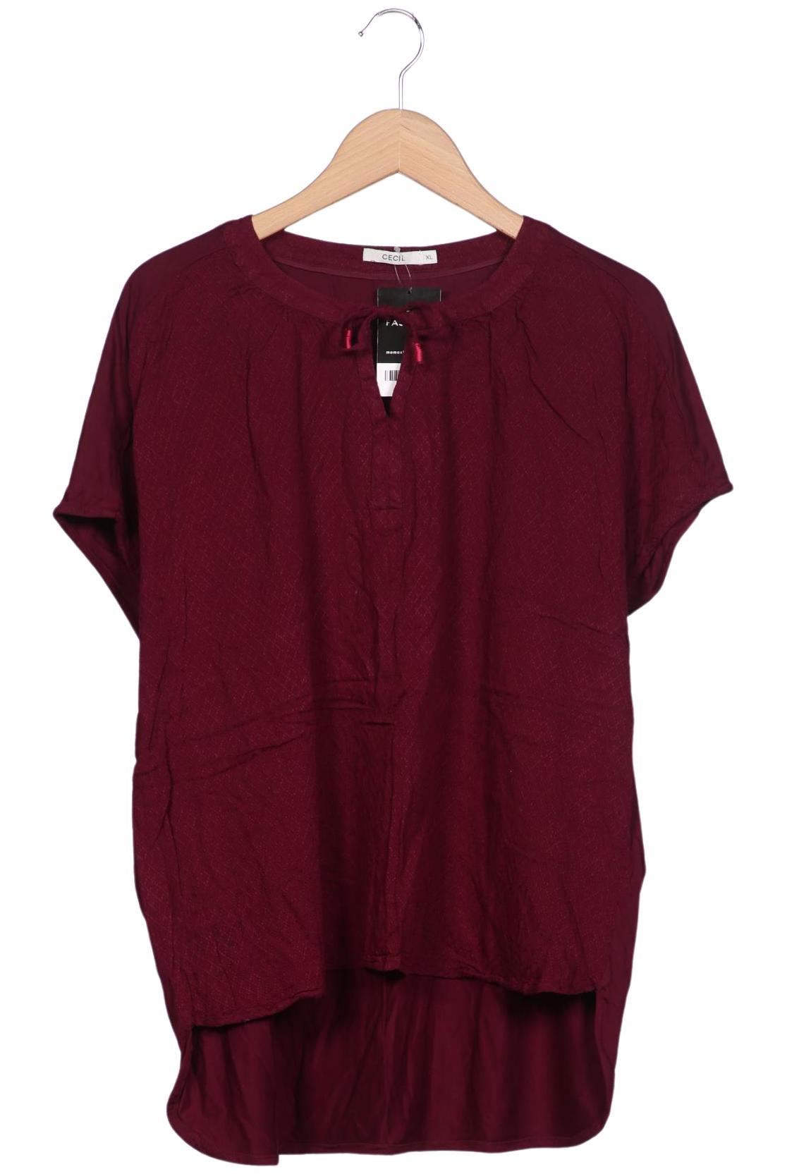 

Cecil Damen T-Shirt, bordeaux, Gr. 44