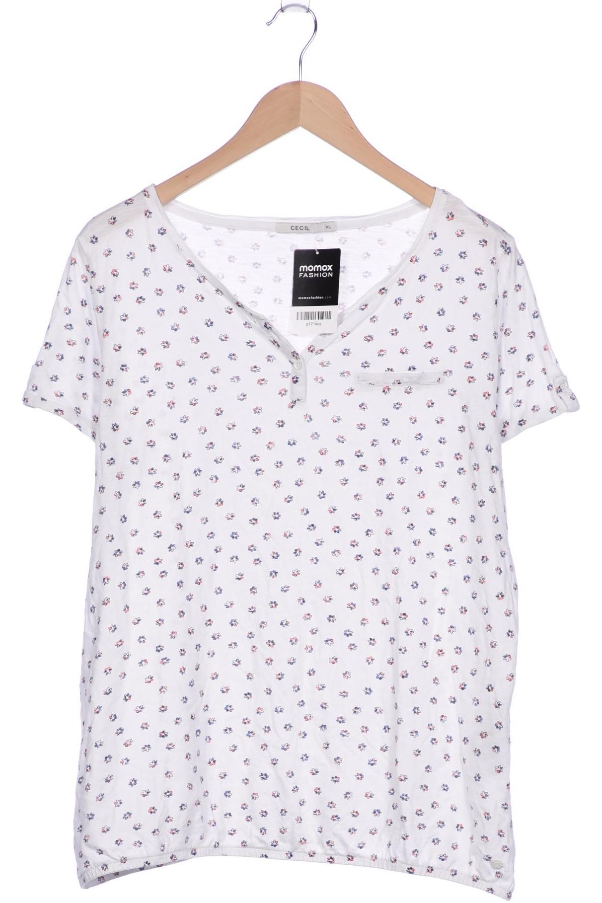 

Cecil Damen T-Shirt, weiß, Gr. 44