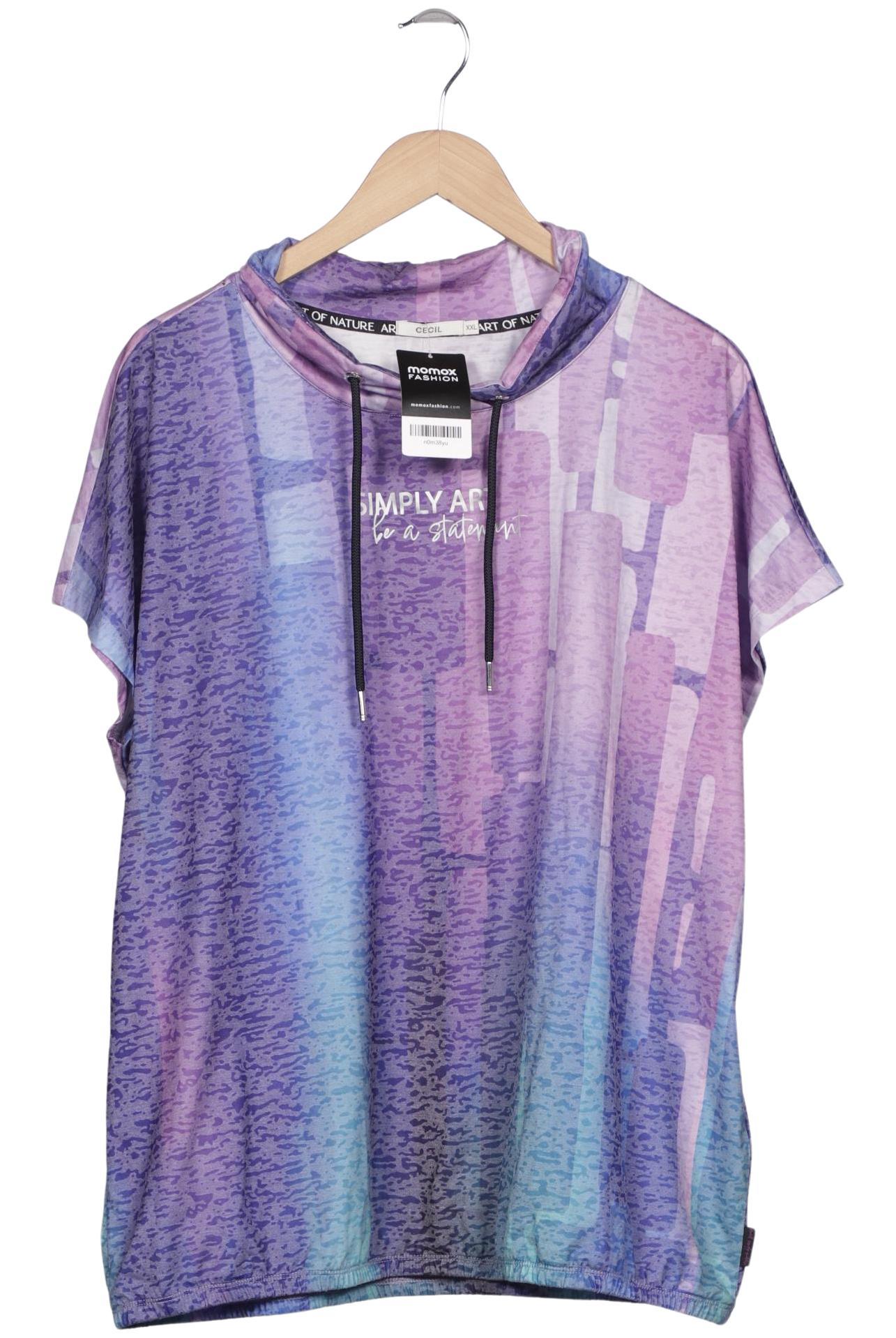

Cecil Damen T-Shirt, mehrfarbig, Gr. 46